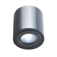Rullo lampa sufitowa łazienkowa 1x50W GU10 230V czarny chrom